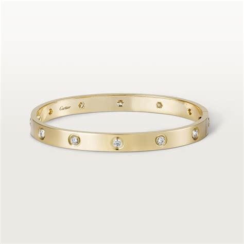 cartier open love bracelet|cartier love bracelet 10 diam.